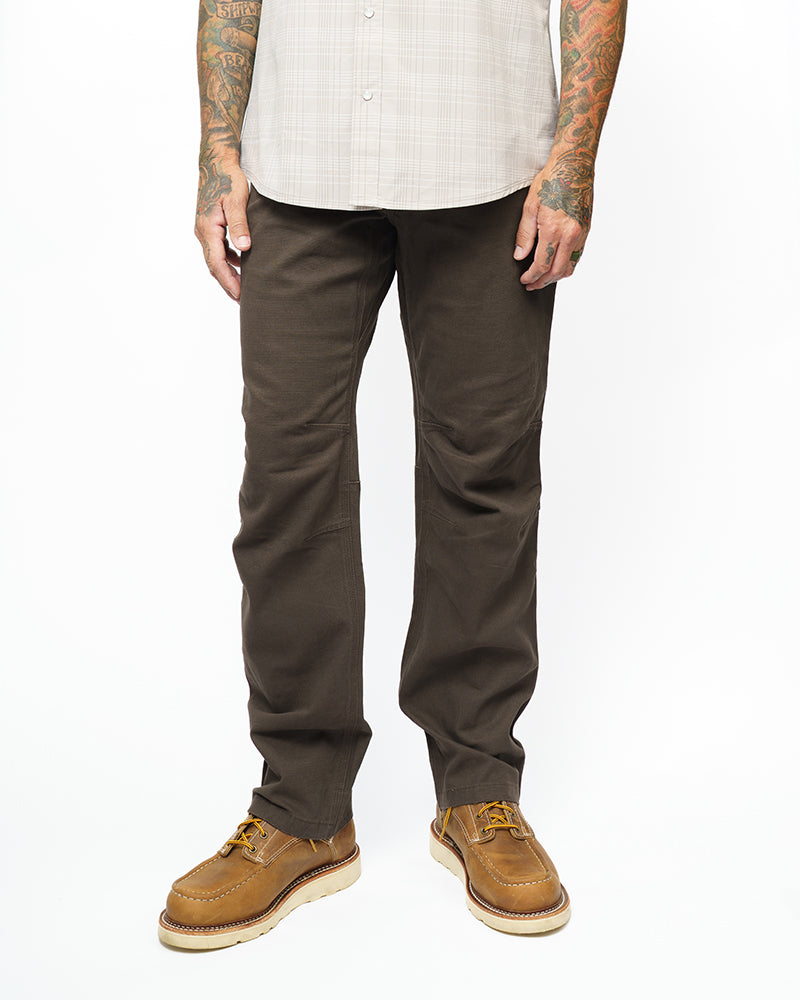 Off The Grid Trailblazer Standard Fit Work Pants – Dark Brown