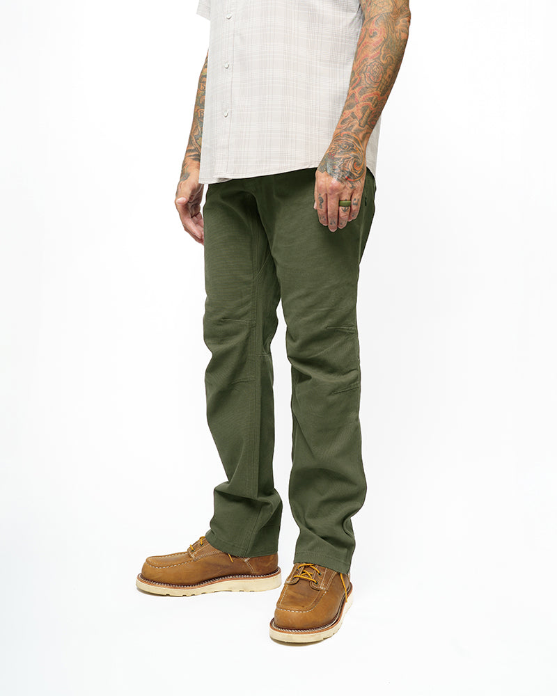 Off The Grid Trailblazer Standard Fit Work Pants – Dark Olive