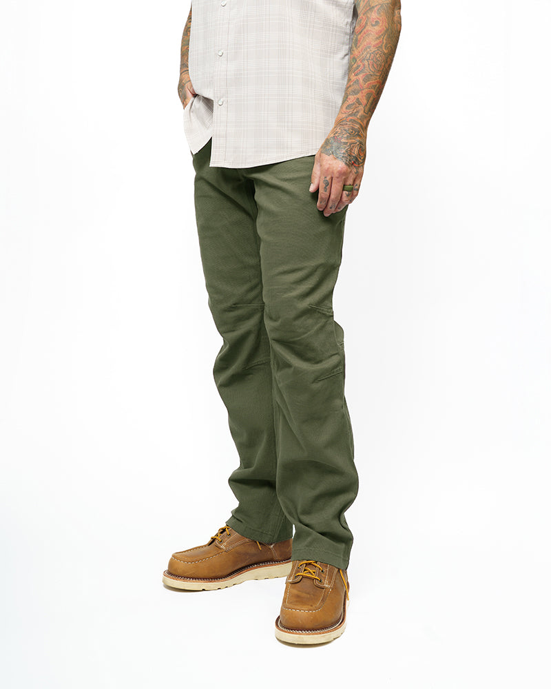 Off The Grid Trailblazer Standard Fit Work Pants – Dark Olive