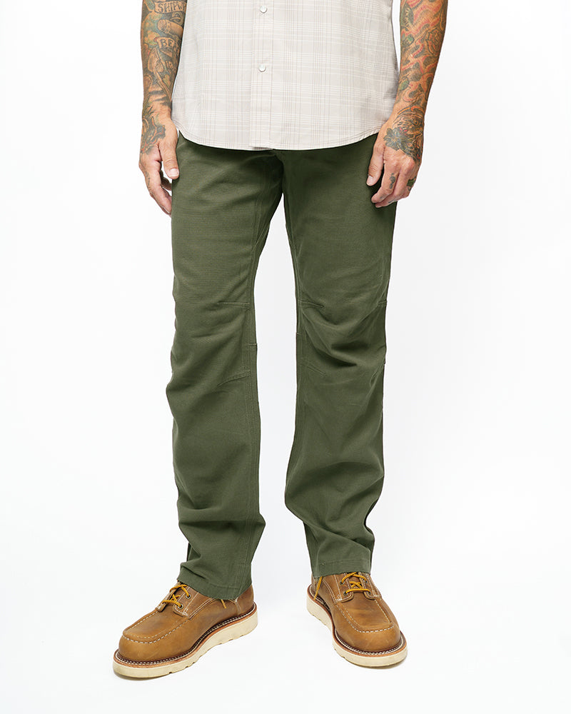 Off The Grid Trailblazer Standard Fit Work Pants – Dark Olive