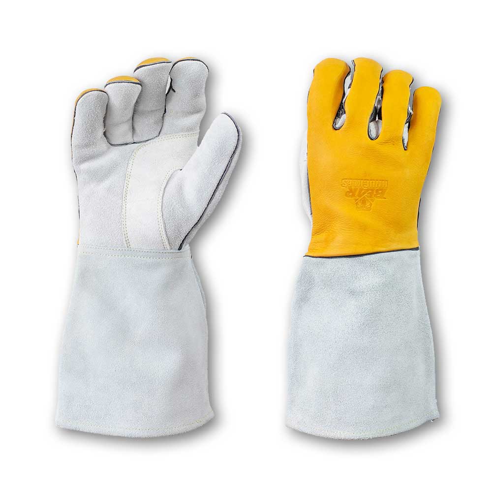 Bear Knuckles Golden Arm MIG/Stick Welding Gloves - W572