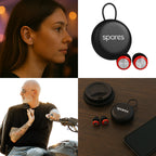 Spares High-Fidelity Earplugs – Reusable NRR 30 dB Hearing Protection
