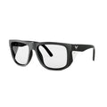 CO Eyewear A Phase Z87+ Clear Safety Glasses - Matte Black
