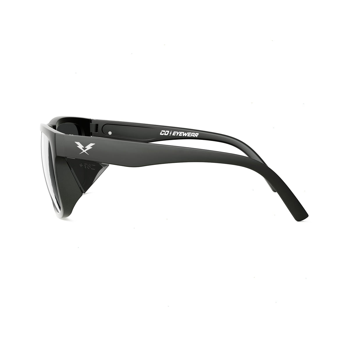 CO Eyewear A Phase Z87+ Safety Glasses - Matte Black
