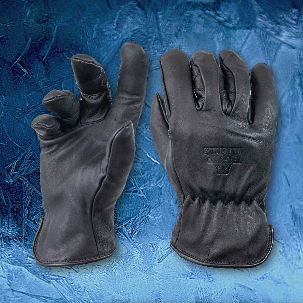 Bear Knuckles Midnight Fleece-Lined Water-Resistant Driver Gloves - D409 - MEM Supply Co.