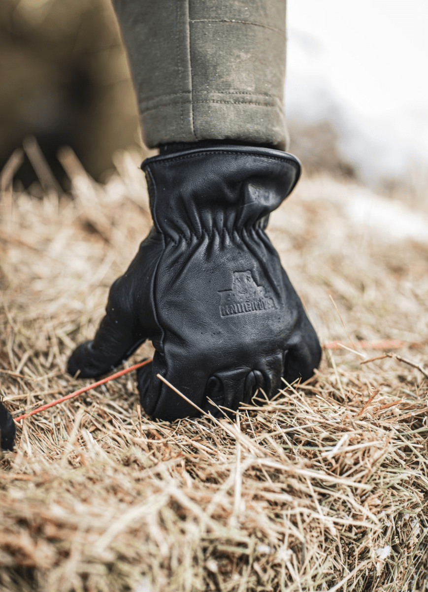 Bear Knuckles Midnight Fleece-Lined Water-Resistant Driver Gloves - D409 - MEM Supply Co.