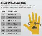 Bear Knuckles Yellow Jacket Water & Oil-Resistant Buffalo Driver Gloves - D367 - MEM Supply Co.