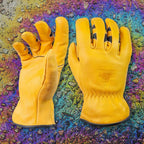 Bear Knuckles Yellow Jacket Water & Oil-Resistant Buffalo Driver Gloves - D367 - MEM Supply Co.