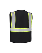 Kiwi Black Reflective Safety Vest