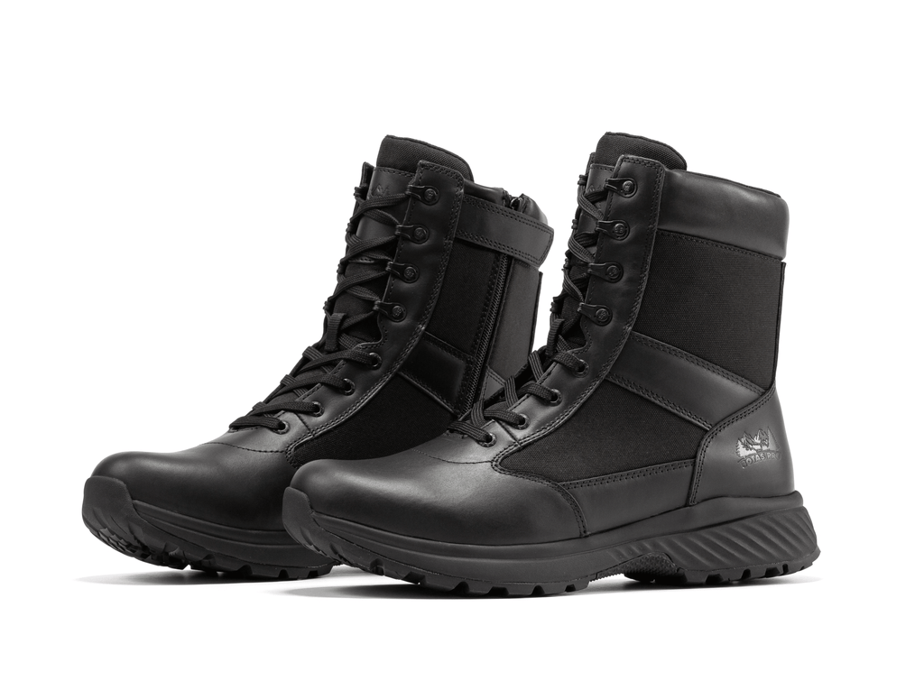 Botas Pro 8" Side-Zip Tactical Boot – Black - MEM Supply Co.