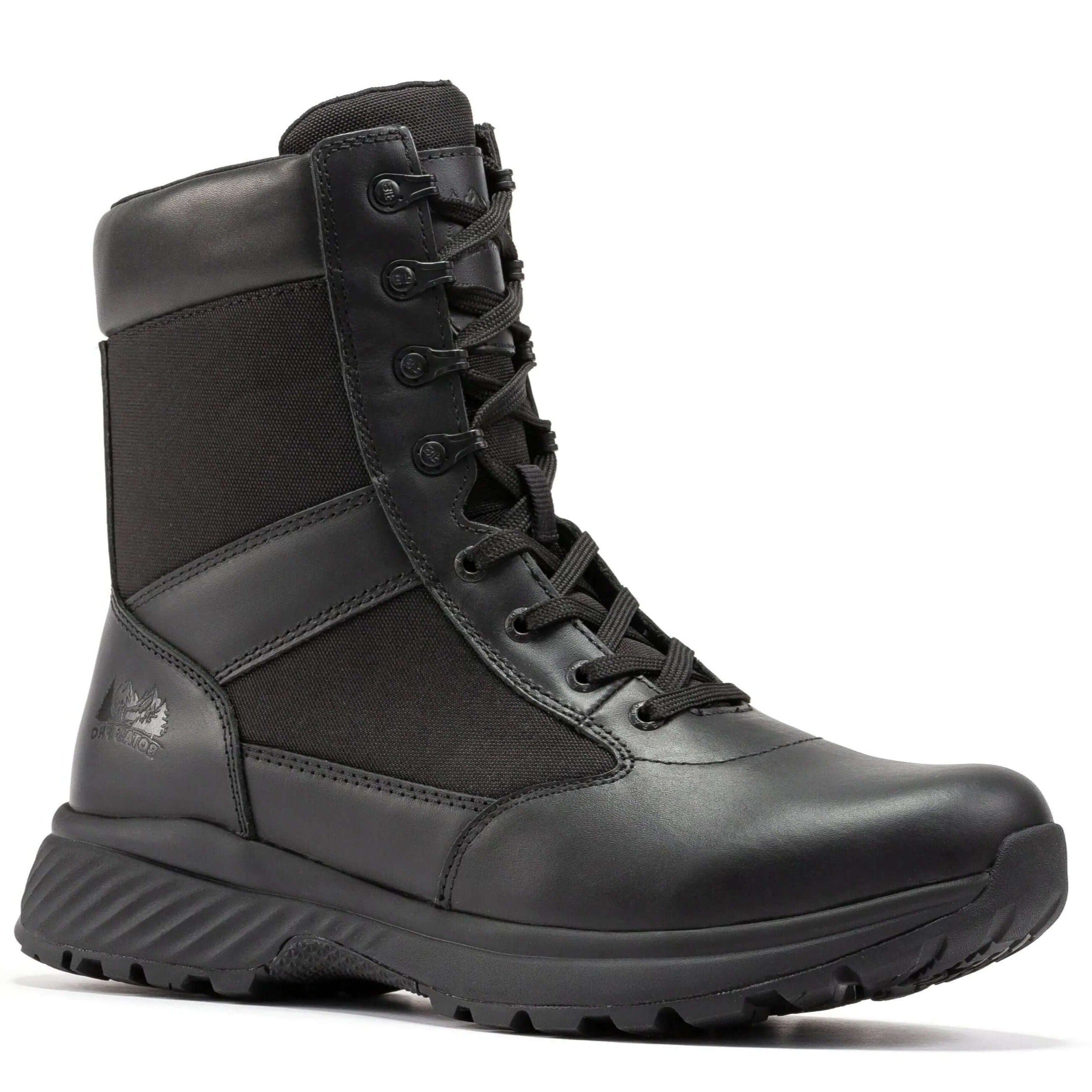 Botas Pro 8" Side-Zip Tactical Boot – Black - MEM Supply Co.