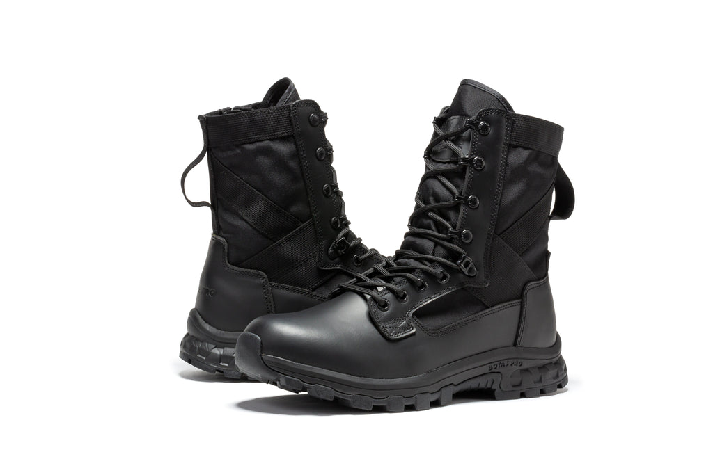 Botas Pro 8" Side-Zip Tactical Boot – Black - MEM Supply Co.