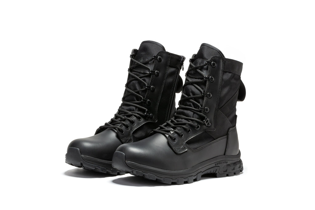 Botas Pro 8" Side-Zip Tactical Boot – Black - MEM Supply Co.