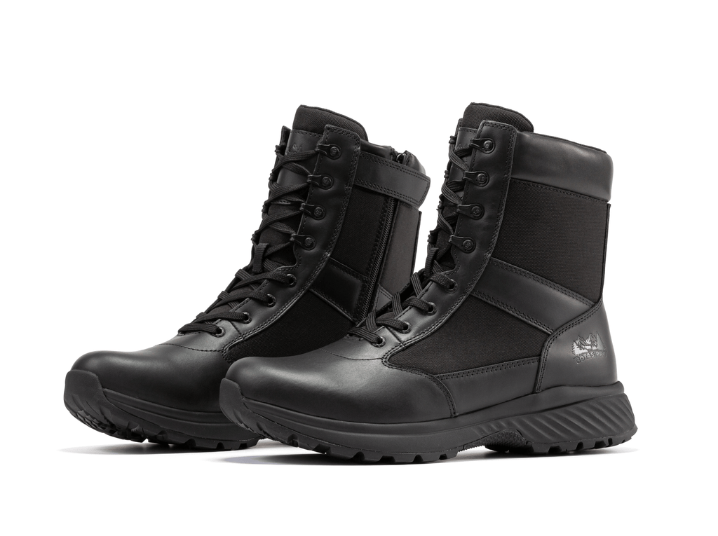 Botas Pro 8" Side-Zip Tactical Boot – Black