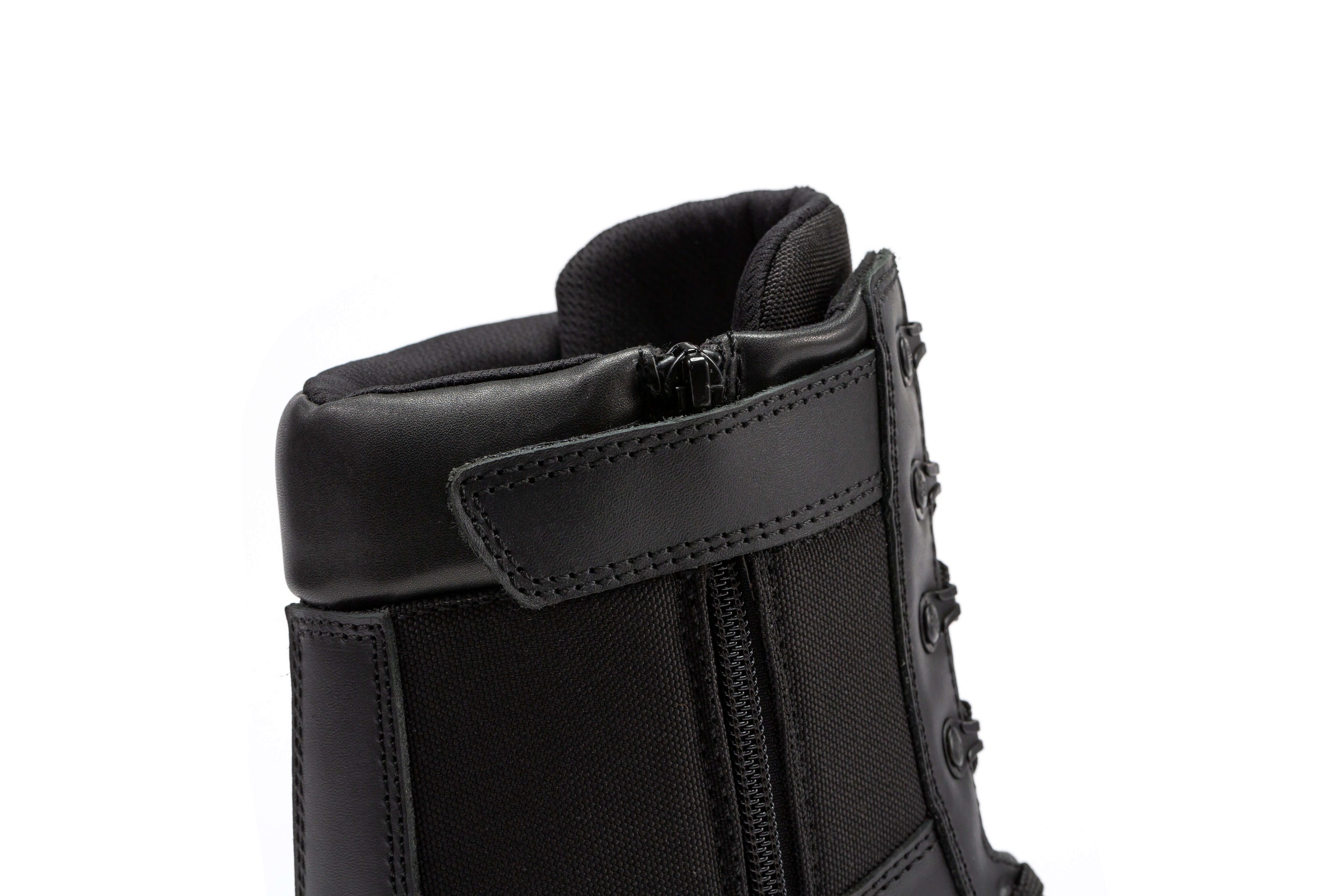 Botas Pro 8" Side-Zip Tactical Boot – Black