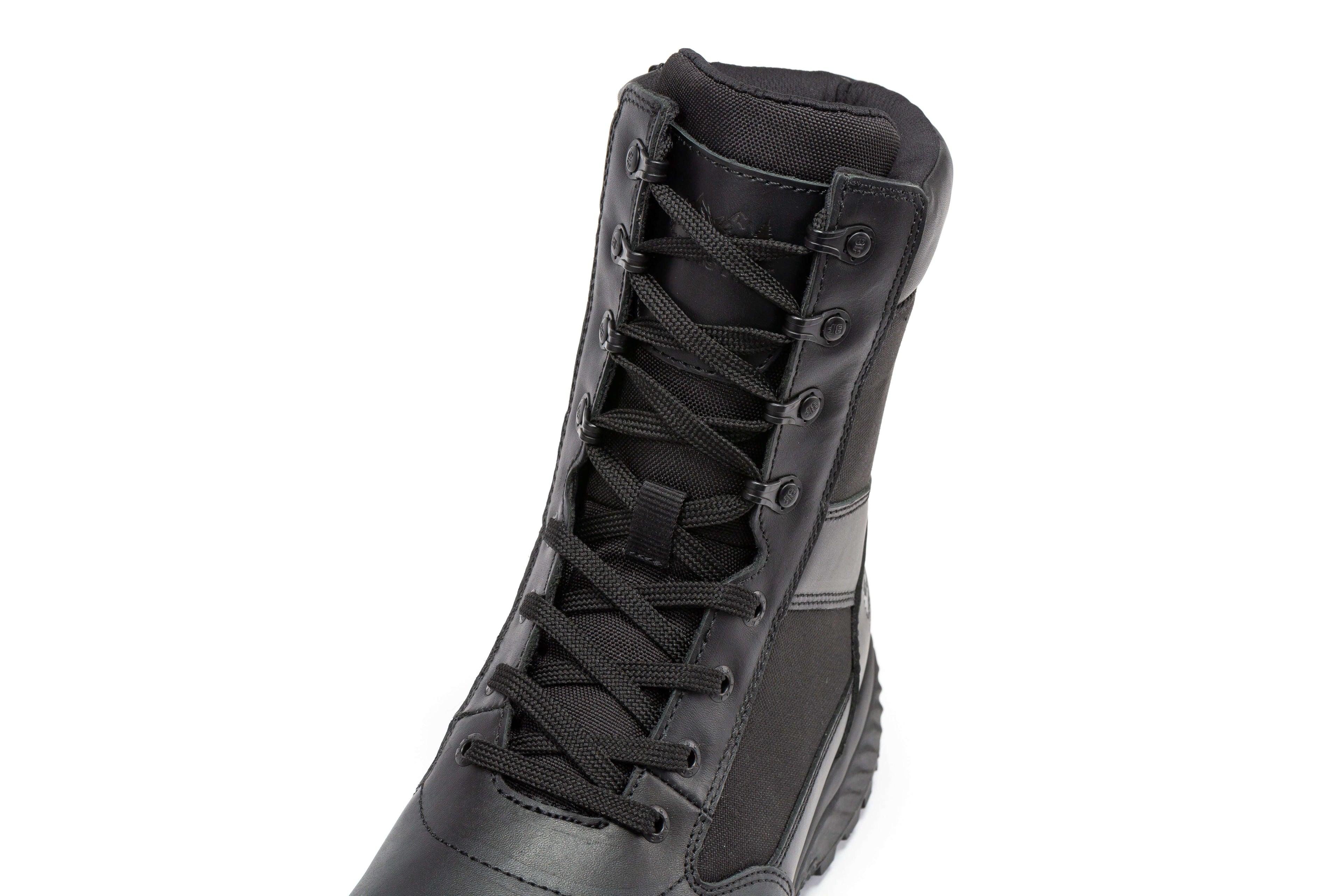 Botas Pro 8" Side-Zip Tactical Boot – Black