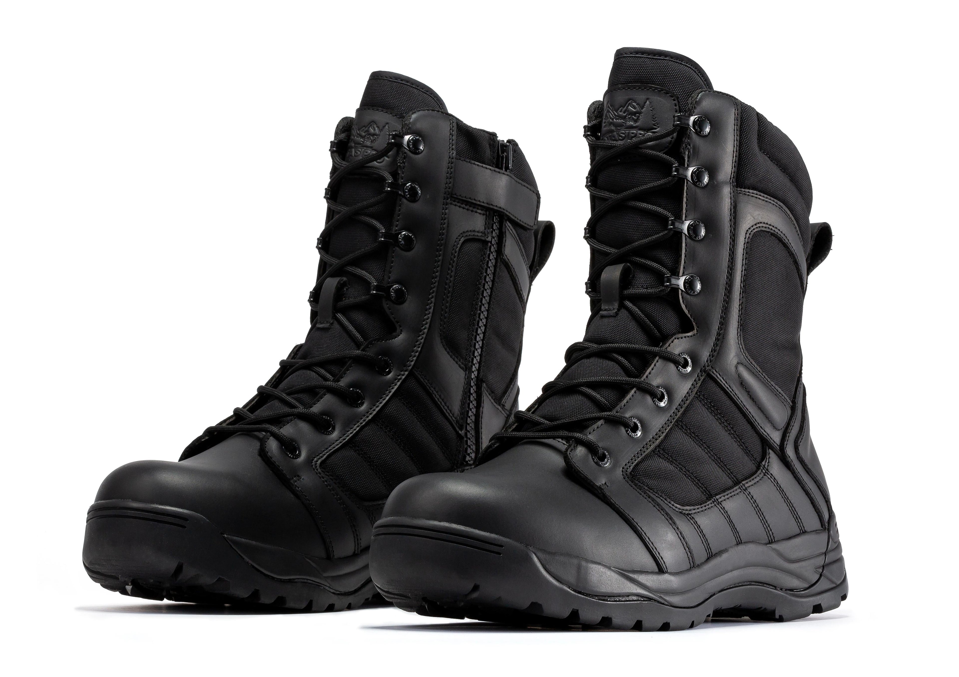 Botas Pro BMP110 8" Side-Zip Tactical Boot – Black