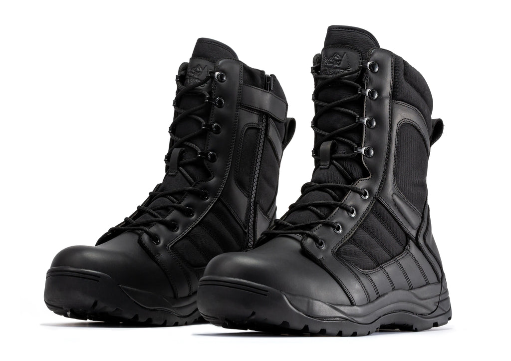 Botas Pro BMP110 8" Side-Zip Tactical Boot – Black - MEM Supply Co.