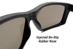 Detour Breach Jet Black Polarized ANSI Z87+ Safety Sunglasses