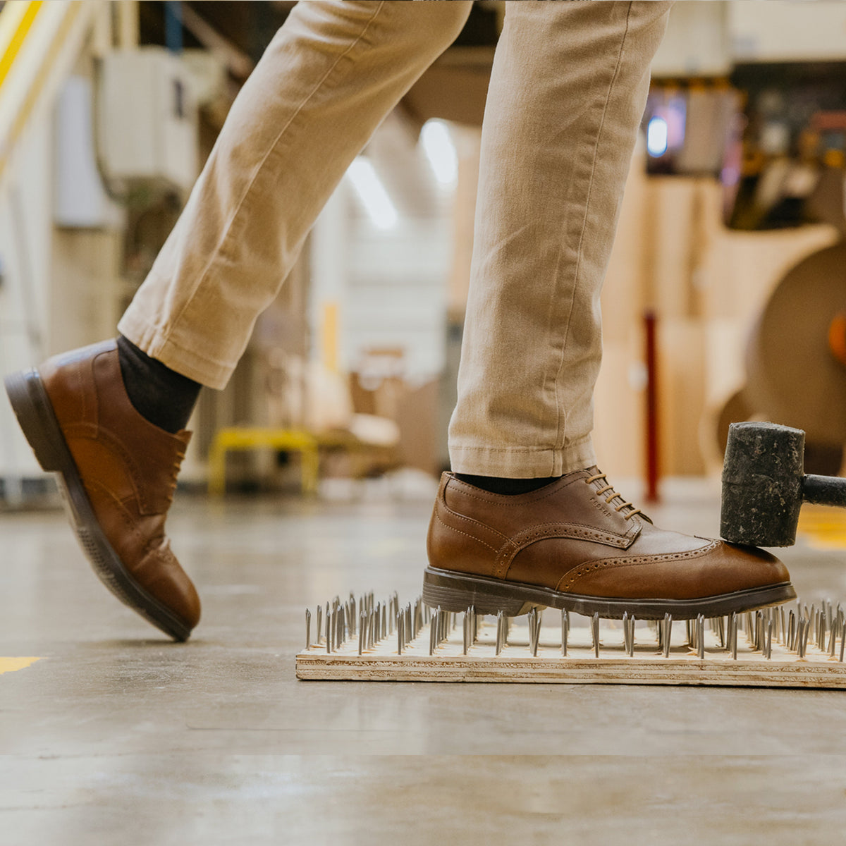 Proxon Captain Steel Toe Oxford Work Shoe – Amber