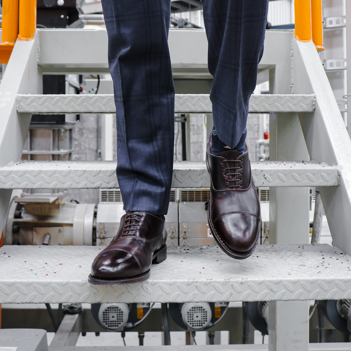 Proxon CEO Steel Toe Executive Work Shoe – Brown
