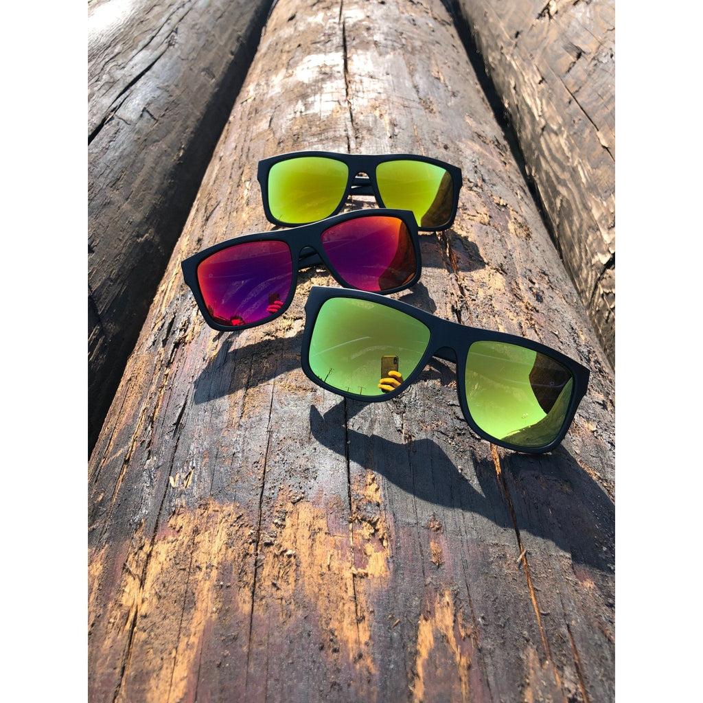 CO Eyewear A Phase Z87+ Mirrored Safety Glasses - Matte Black - MEM Supply Co.