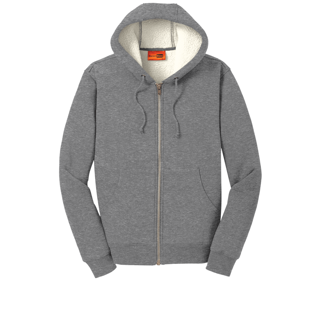 CornerStone® CS625 Heavyweight Sherpa-Lined Hooded Fleece Jacket - MEM Supply Co.