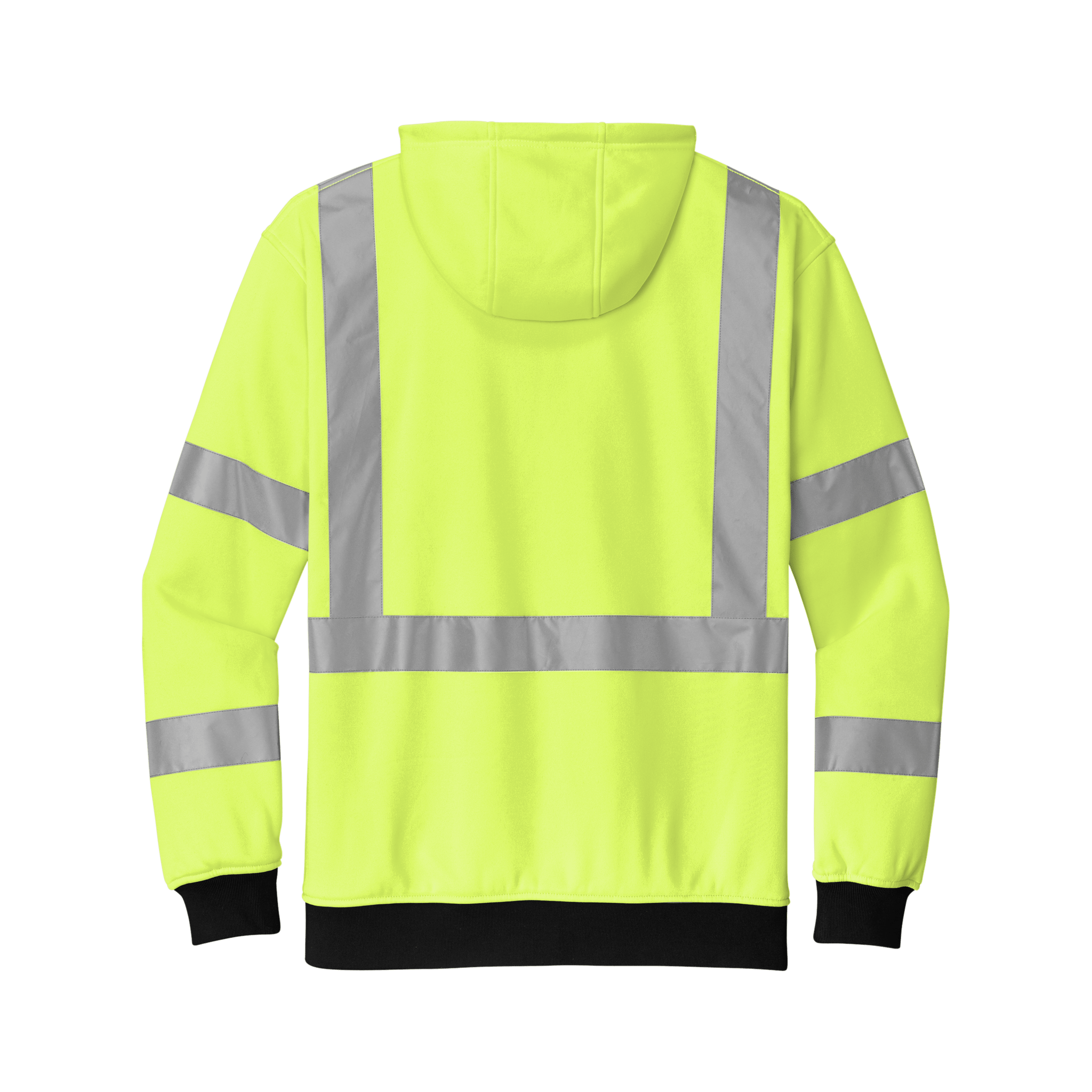 CornerStone® CSF300 ANSI 107 Class 3 Heavy-Duty Fleece Full-Zip Hoodie - MEM Supply Co.