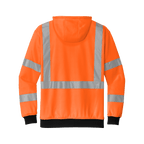 CornerStone® CSF300 ANSI 107 Class 3 Heavy-Duty Fleece Full-Zip Hoodie - MEM Supply Co.