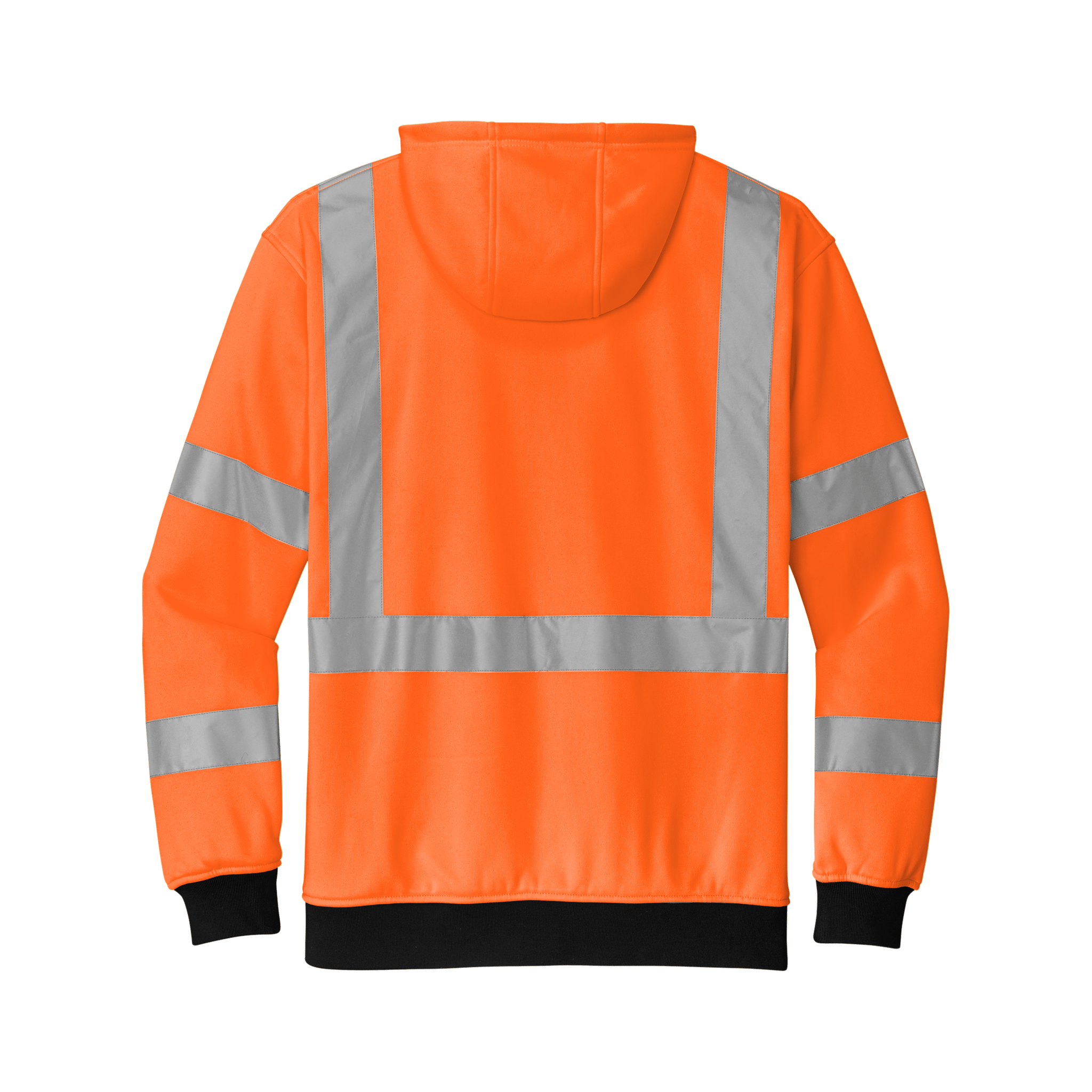 CornerStone® CSF300 ANSI 107 Class 3 Heavy-Duty Fleece Full-Zip Hoodie - MEM Supply Co.