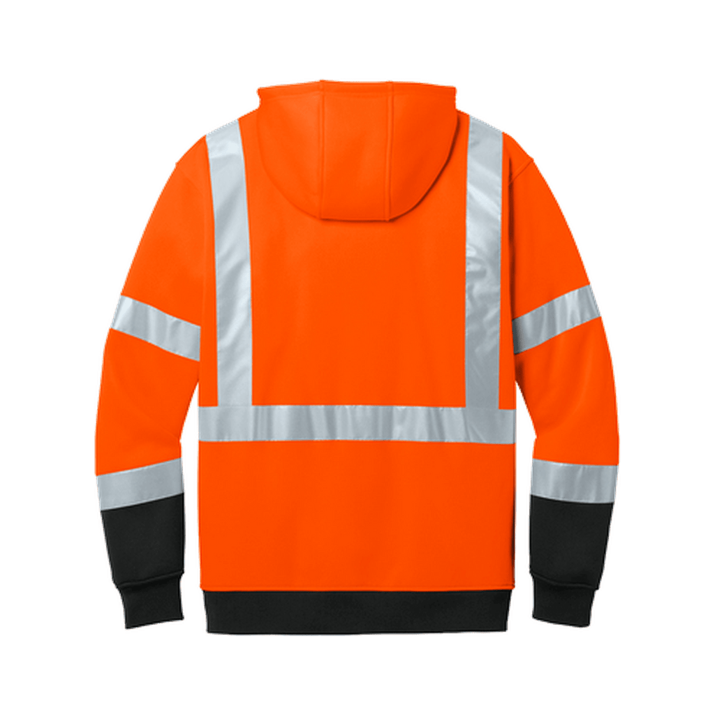 CornerStone® CSF301 ANSI 107 Class 3 Heavy-Duty Fleece Pullover Hoodie - MEM Supply Co.