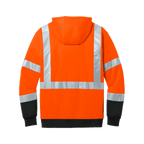 CornerStone® CSF301 ANSI 107 Class 3 Heavy-Duty Fleece Pullover Hoodie - MEM Supply Co.