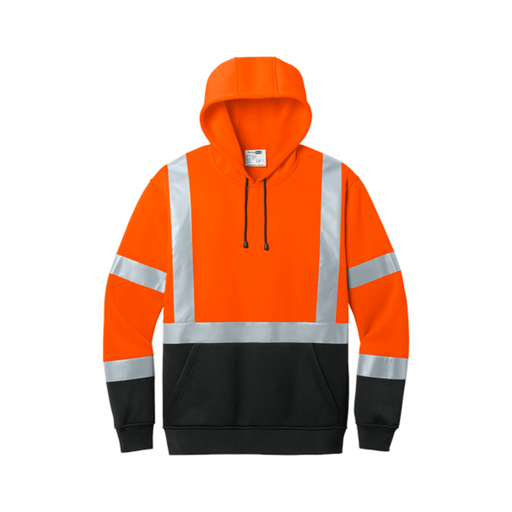 CornerStone® CSF301 ANSI 107 Class 3 Heavy-Duty Fleece Pullover Hoodie - MEM Supply Co.