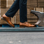 Proxon Dante Steel Toe Monk Strap Work Shoe – Amber