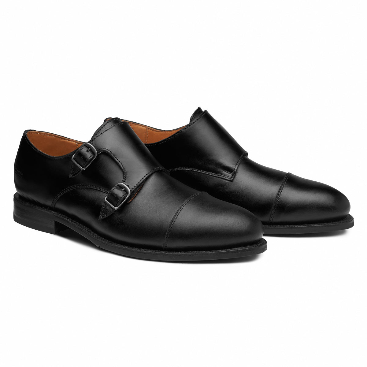Proxon Dante Steel Toe Monk Strap Work Shoe – Black