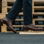 Proxon Dante Steel Toe Monk Strap Work Shoe – Brown