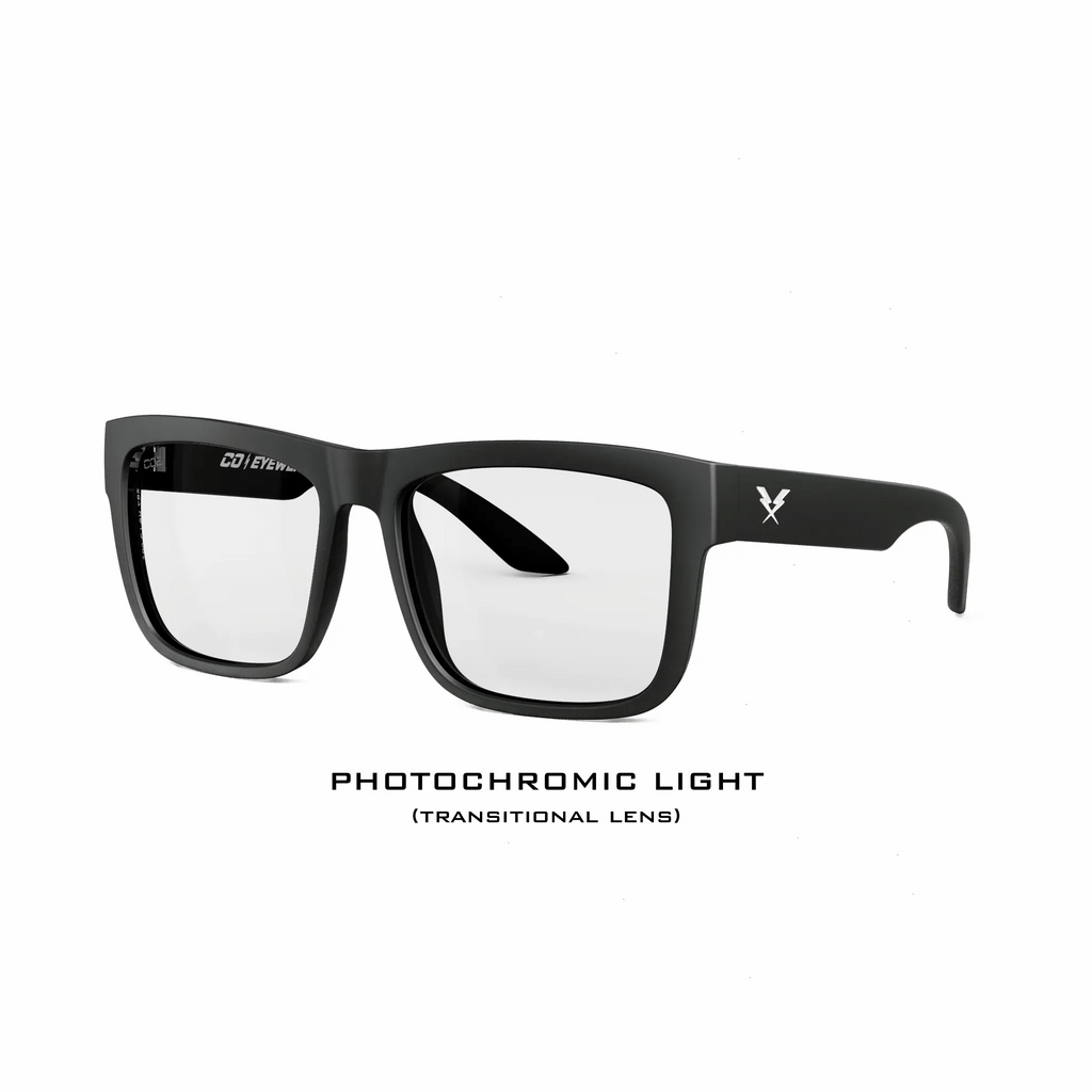 CO Eyewear Drifter Z87 Photochromic Safety Glasses