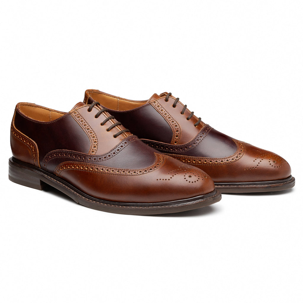 Proxon Eagle Steel Toe Oxford Work Shoe – Amber/Brown