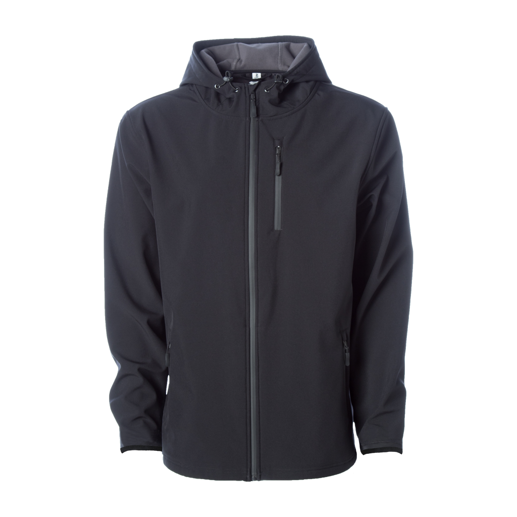 Independent Trading Co. Poly-Tech Water-Resistant Soft Shell Jacket