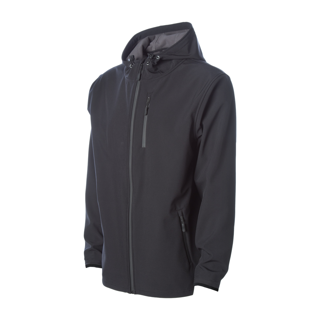 Independent Trading Co. Poly-Tech Water-Resistant Soft Shell Jacket