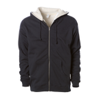 Independent Trading Co. Heavyweight Sherpa-Lined Full-Zip Hoodie