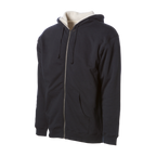Independent Trading Co. Heavyweight Sherpa-Lined Full-Zip Hoodie