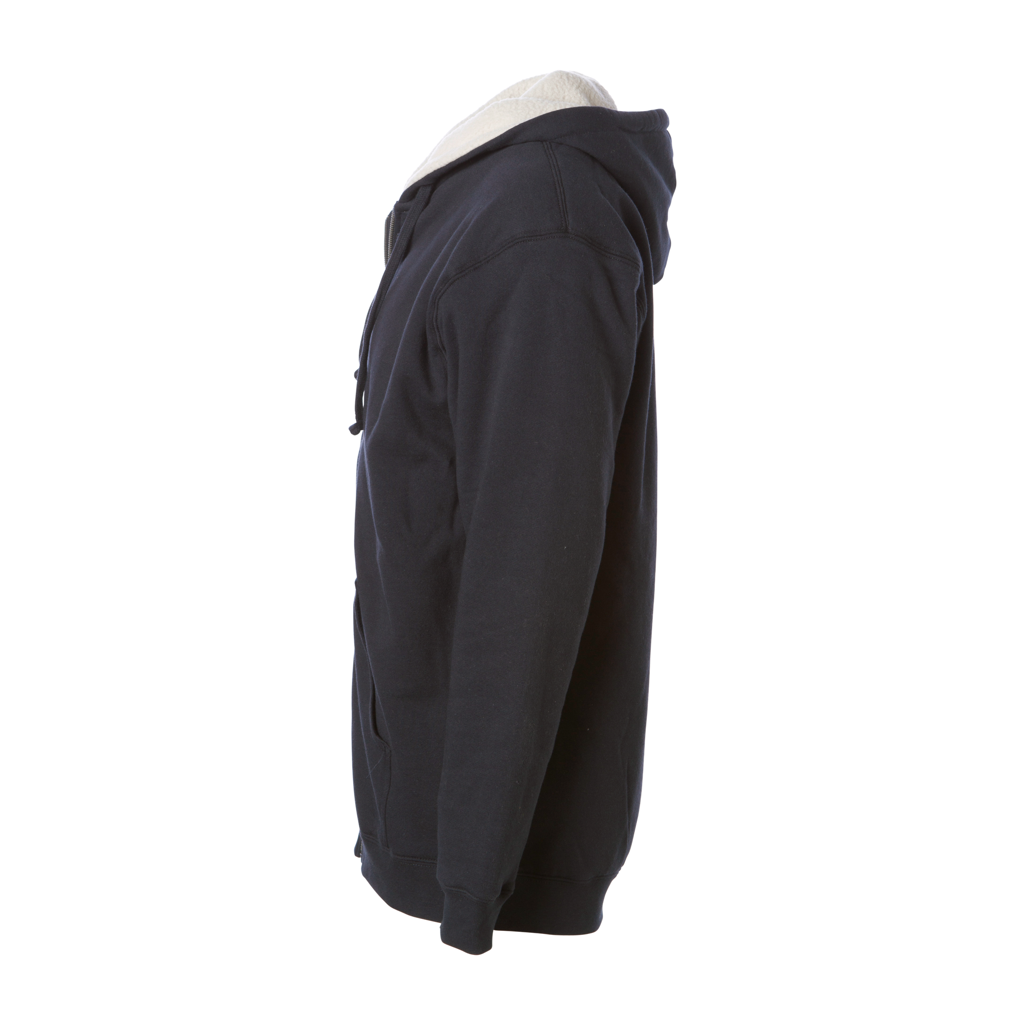 Independent Trading Co. Heavyweight Sherpa-Lined Full-Zip Hoodie