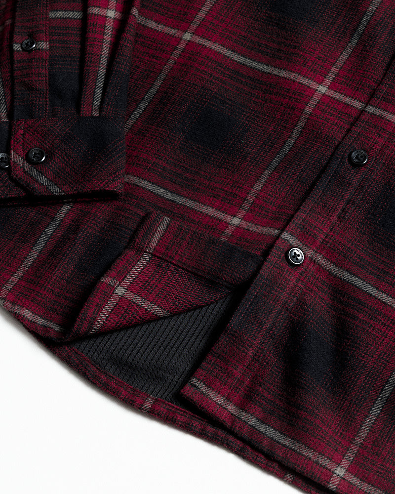 Off The Grid Destroyer Utility Flannel – Black