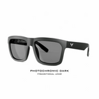 CO Eyewear Hard Money Z87 Photochromic Safety Glasses - Matte Black