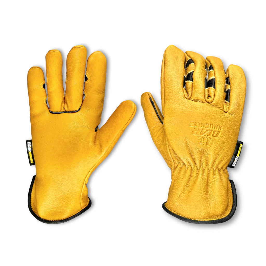 Bear Knuckles Bushwacker Heavy-Duty Buffalo Driver Gloves - HD361
