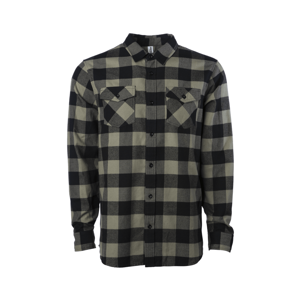 Independent Trading Co. EXP50F Men’s Flannel Shirt - MEM Supply Co.