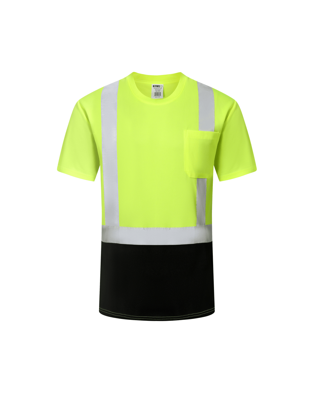 Kiwi Class 2 Two-Tone Short Sleeve Hi-Vis Safety Shirt – Neon - MEM Supply Co.
