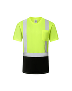 Kiwi Class 2 Two-Tone Short Sleeve Hi-Vis Safety Shirt – Neon - MEM Supply Co.