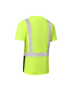 Kiwi Class 2 Two-Tone Short Sleeve Hi-Vis Safety Shirt – Neon - MEM Supply Co.